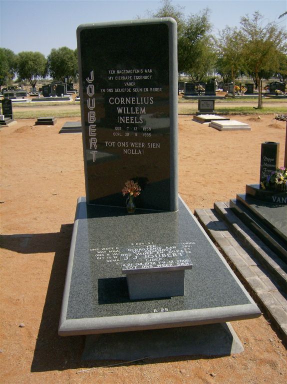 JOUBERT Cornelius Willem 1958-1995 :: JOUBERT J.J. 1932-2006