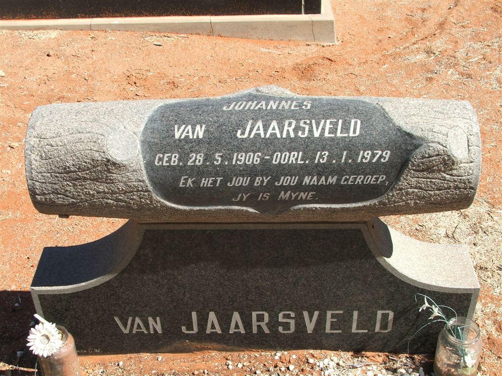 JAARSVELD Johannes, van 1906-1979