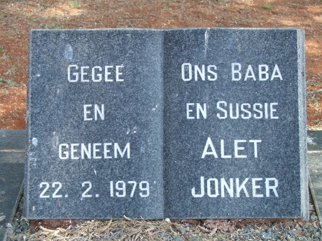JONKER Alet 1979-1979