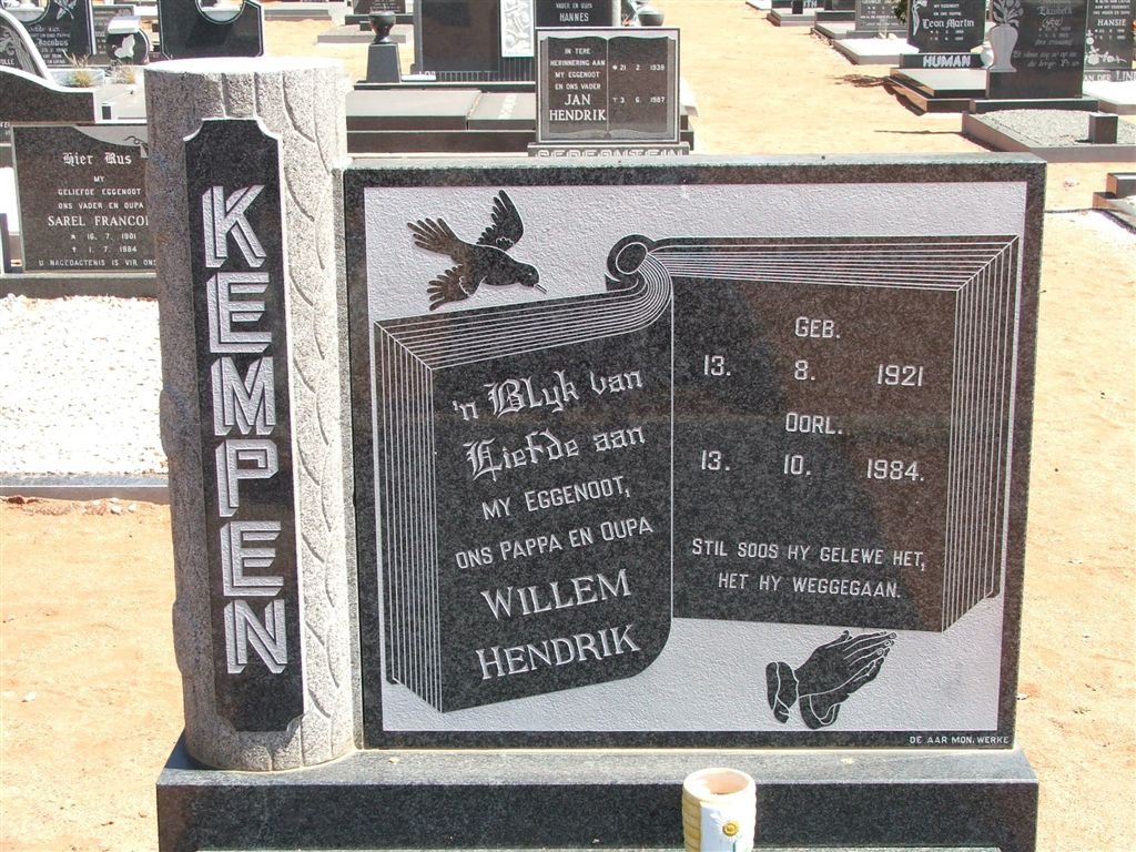 KEMPEN Willem Hendrik 1921-1984