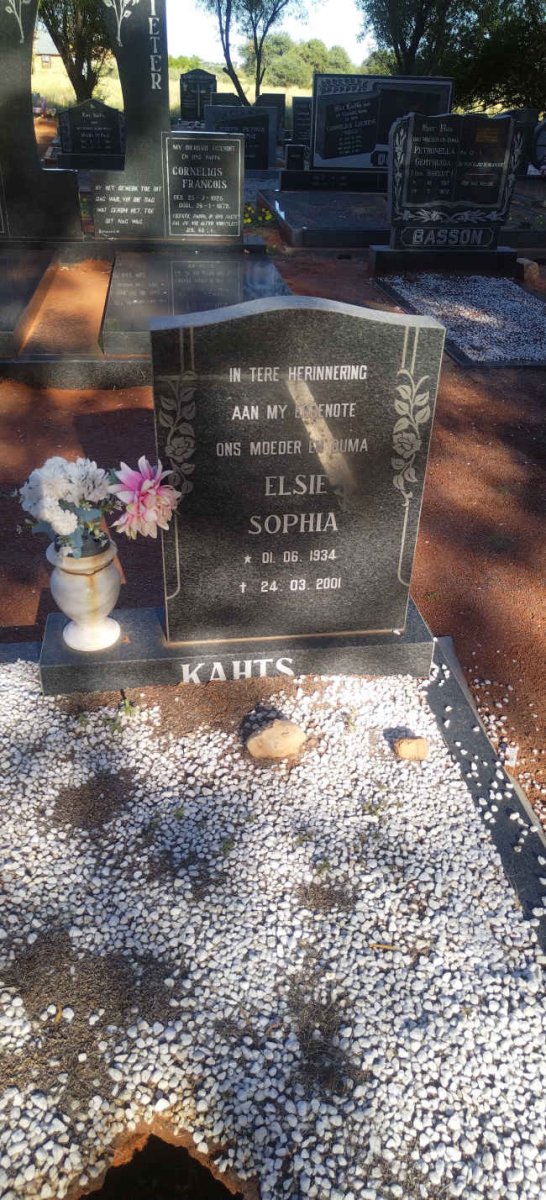 KAHTS Elsie Sophia 1934-2001