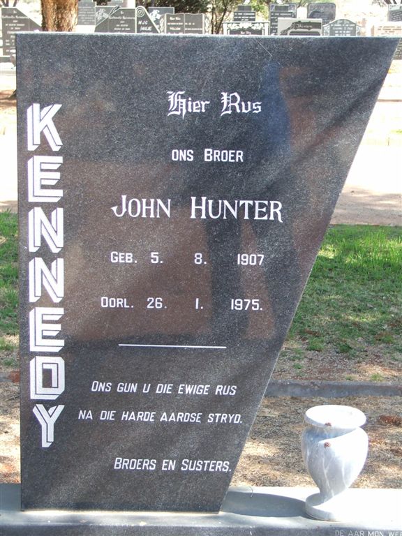 KENNEDY Johan Hunter 1907-1975