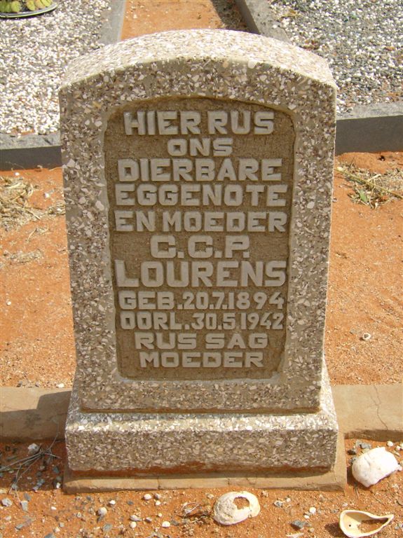 LOURENS C.C.P. 1894-1942