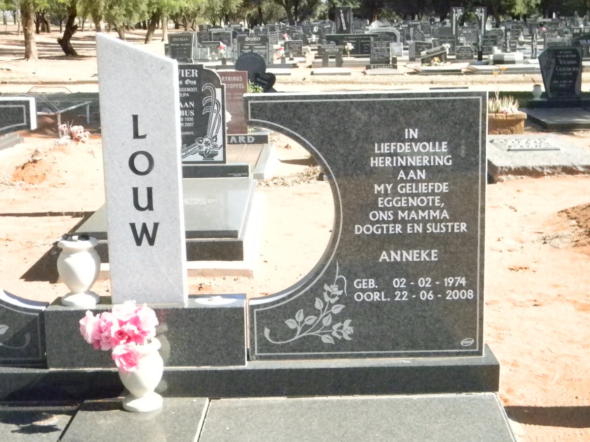 LOUW Anneke 1974-2008 