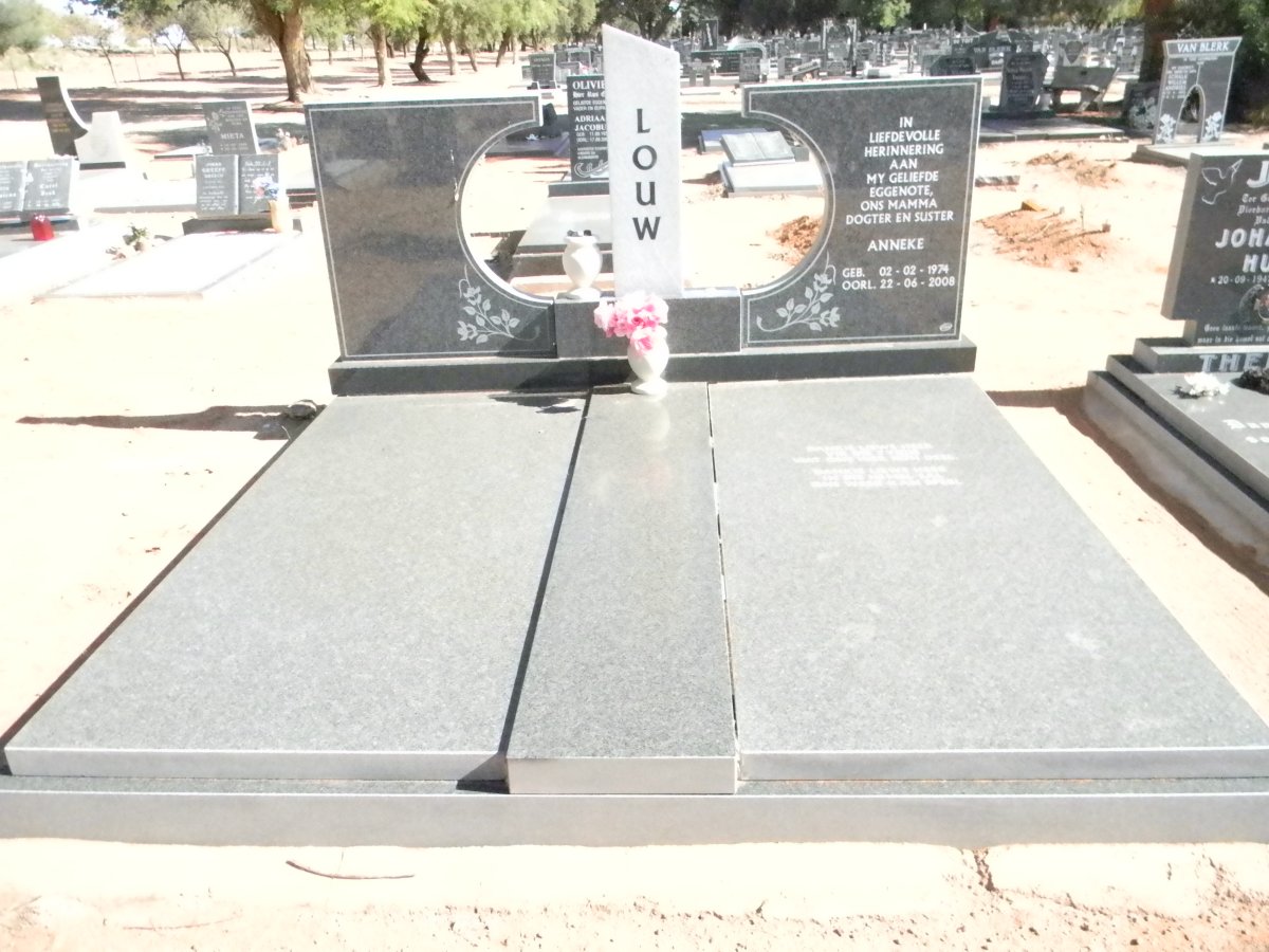 LOUW Anneke 1974-2008