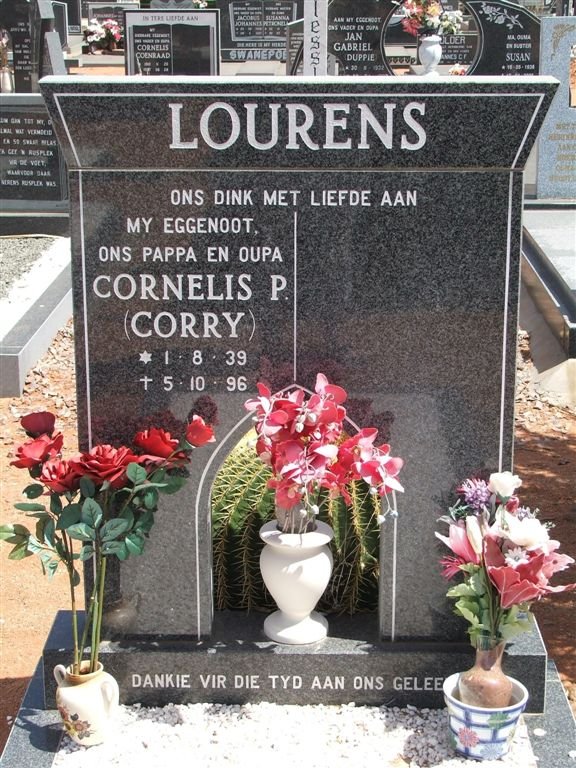 LOURENS Cornelis P. 1939-1996