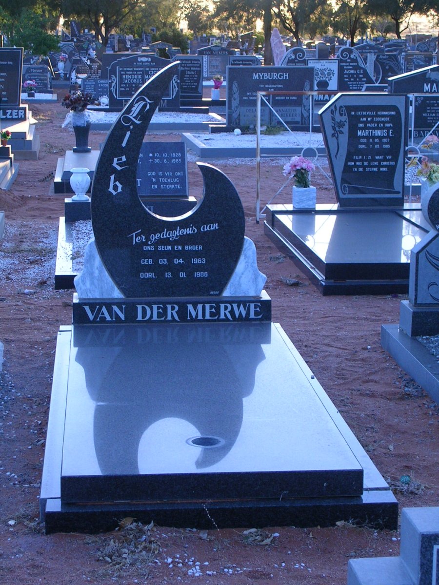 MERWE Lieb, van der 1963-1986