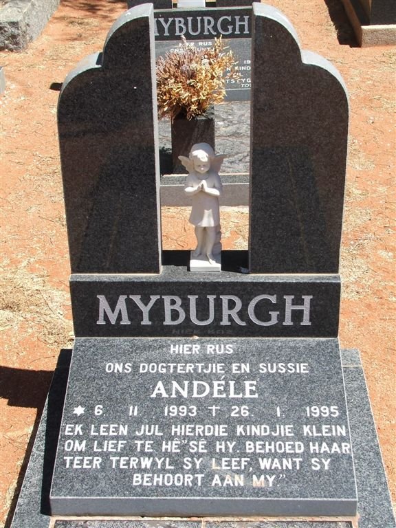 MYBURGH Andéle 1993-1995