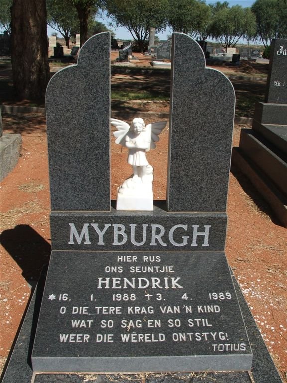 MYBURGH Hendrik 1988-1989