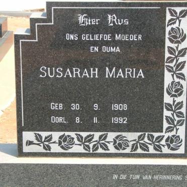 MYBURGH Susarah Maria 1908-1992
