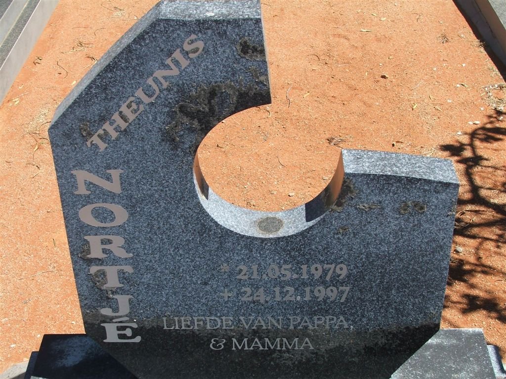 NORTJÉ Theunis 1979-1997