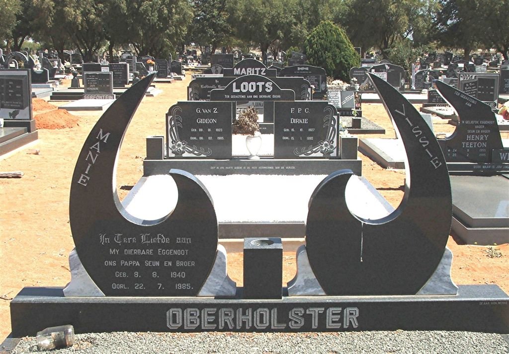 OBERHOLSTER Manie 1940-1985