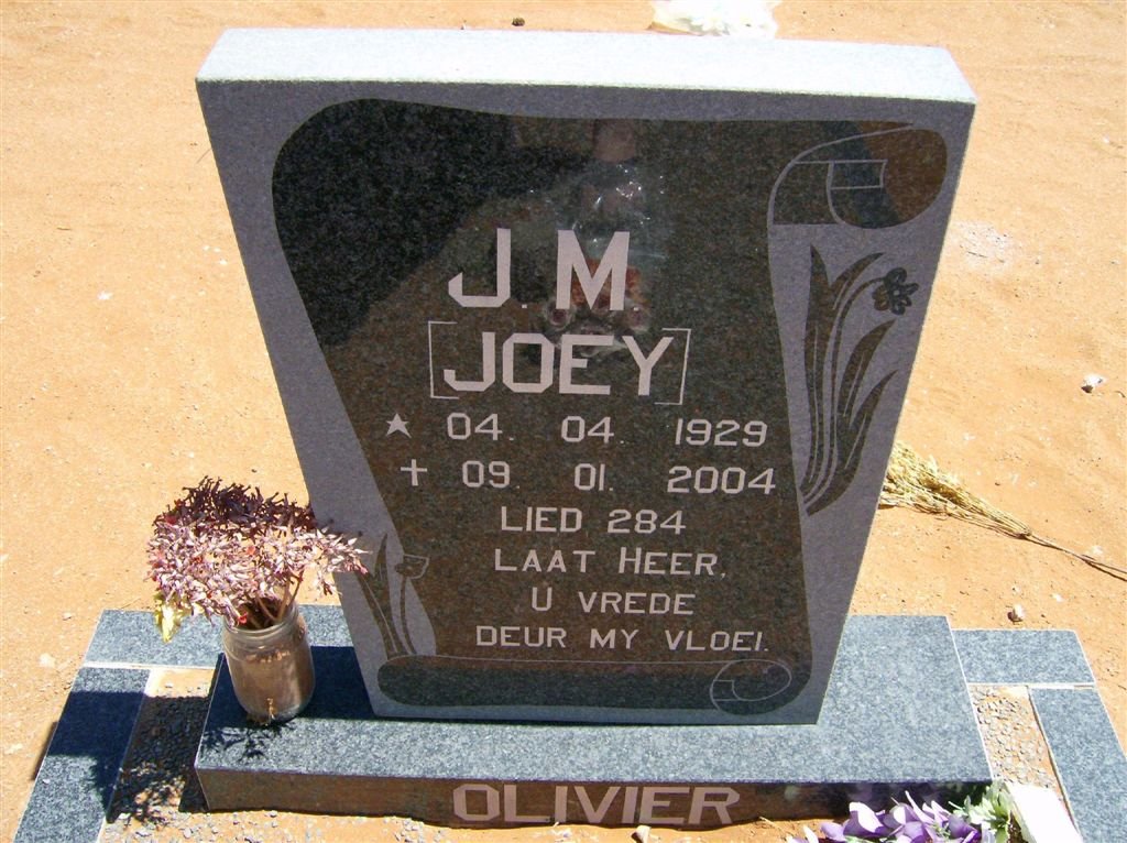 OLIVIER J.M. 1929-2004
