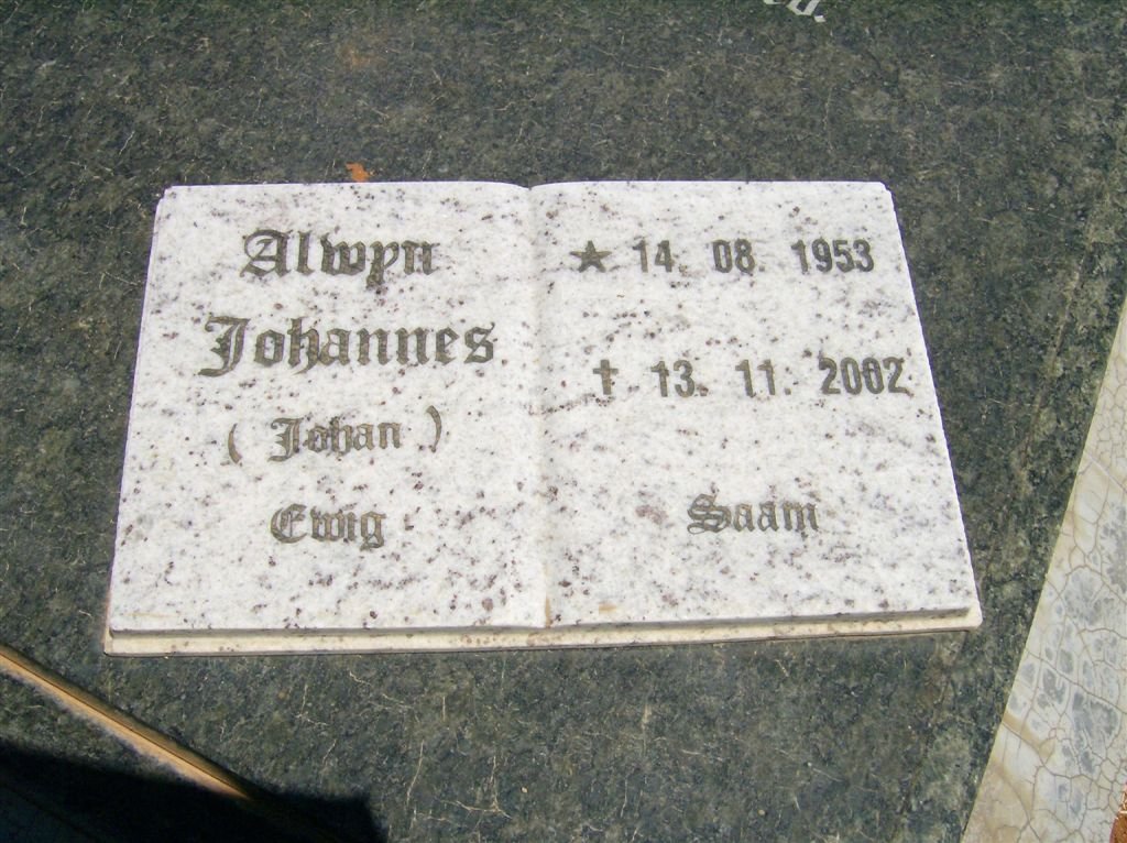 OBERHOLSTER Alwyn Johannes 1953-2002