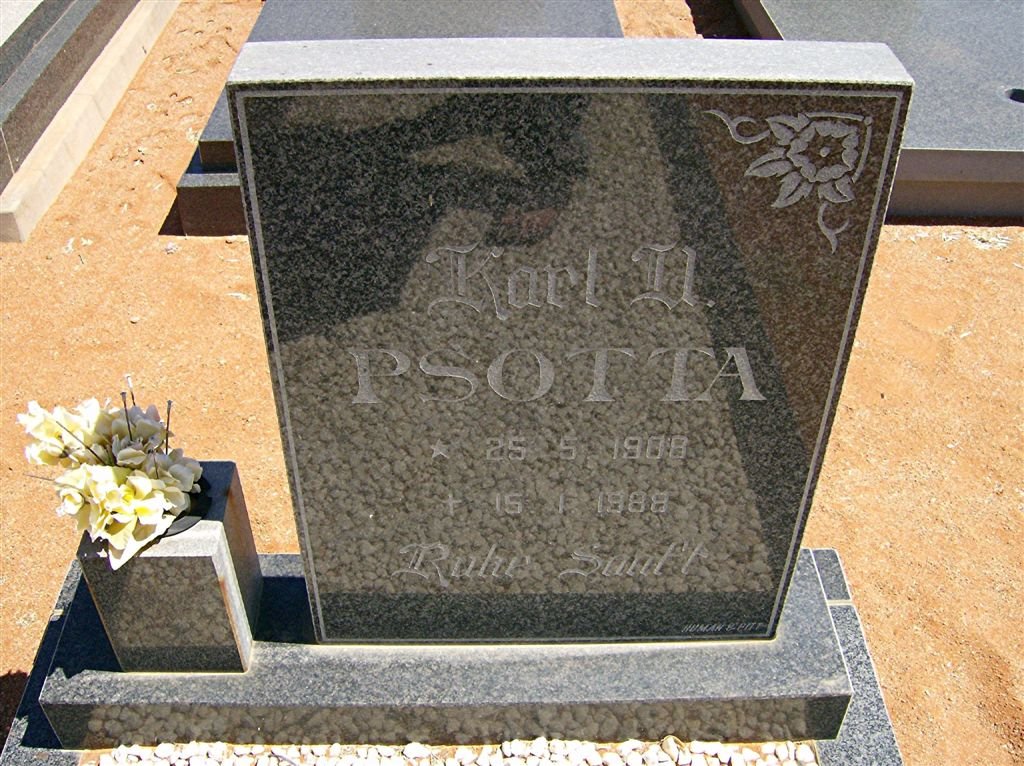 PSOTTA Karl D. 1908-1988