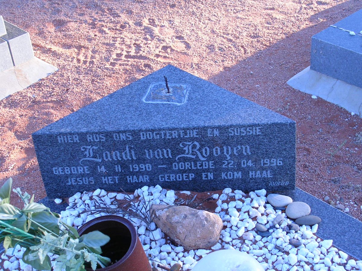 ROOYEN Landi, van 1990-1996