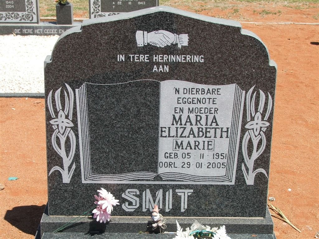 SMIT Maria Elizabeth 1951-2005