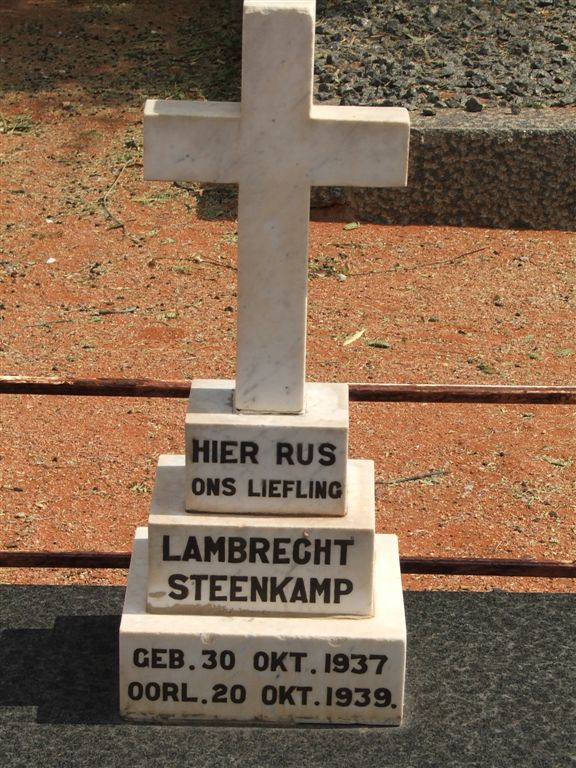 STEENKAMP Lambrecht 1937-1939