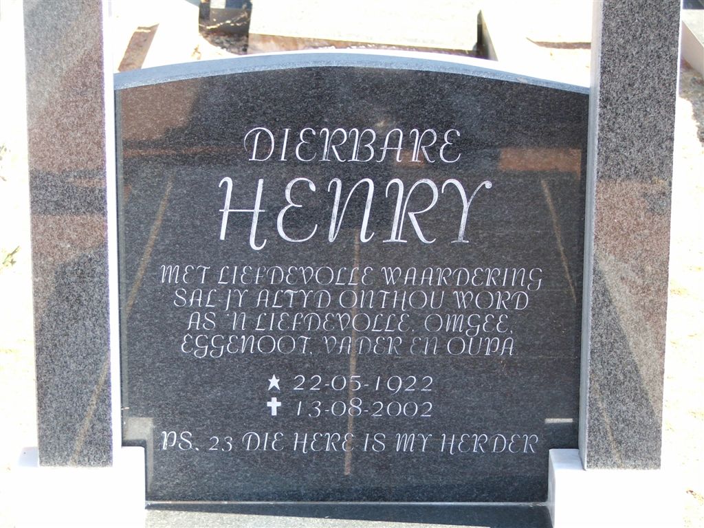 SCHNETLER Henry 1922-2002