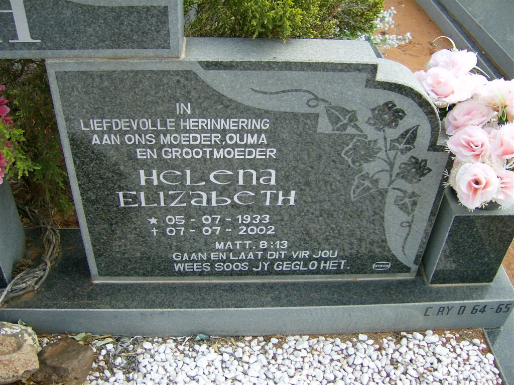 SMITH Helena Elizabeth 1933-2002