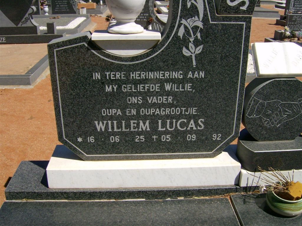STEENKAMP Willem Lucas 1925-1992