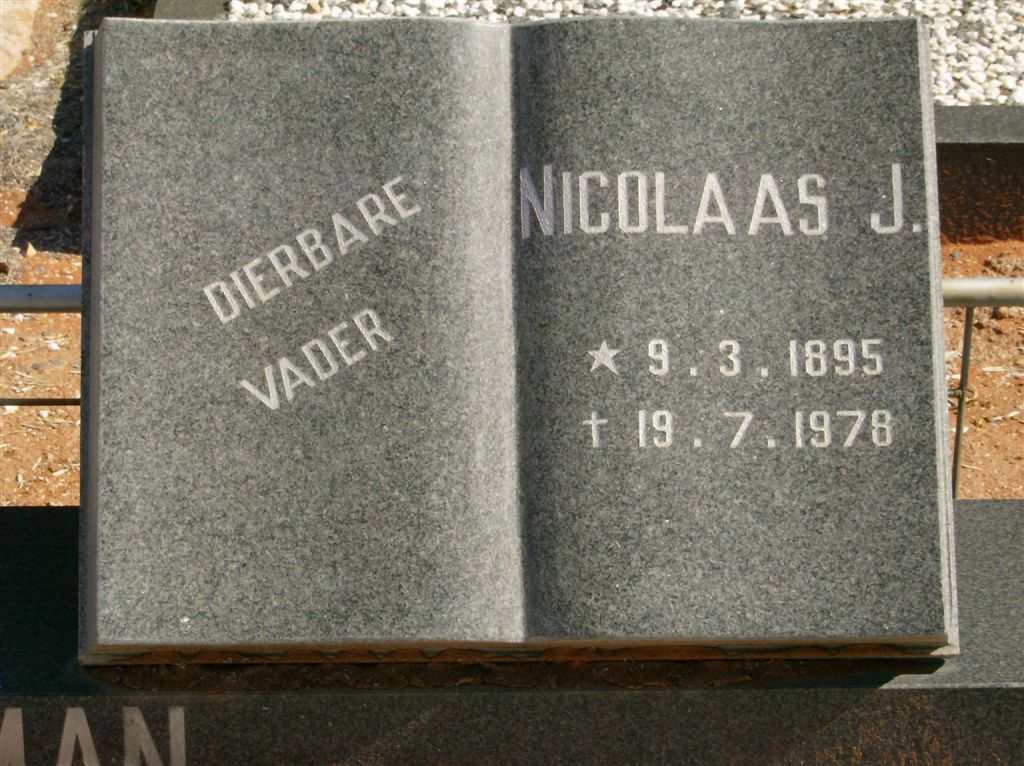 STOMAN Nicolaas J. 1895-1978