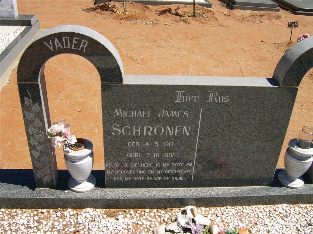 SCHRÖNEN Michael James 1917-1991