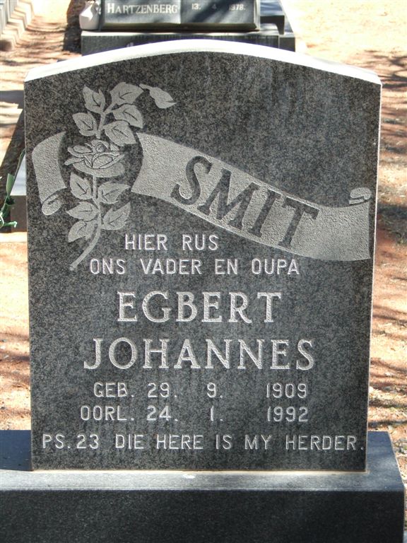 SMIT Egbert Johannes 1909-1992