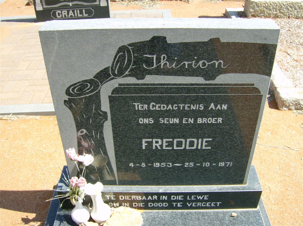 THIRION Freddie 1953-1971