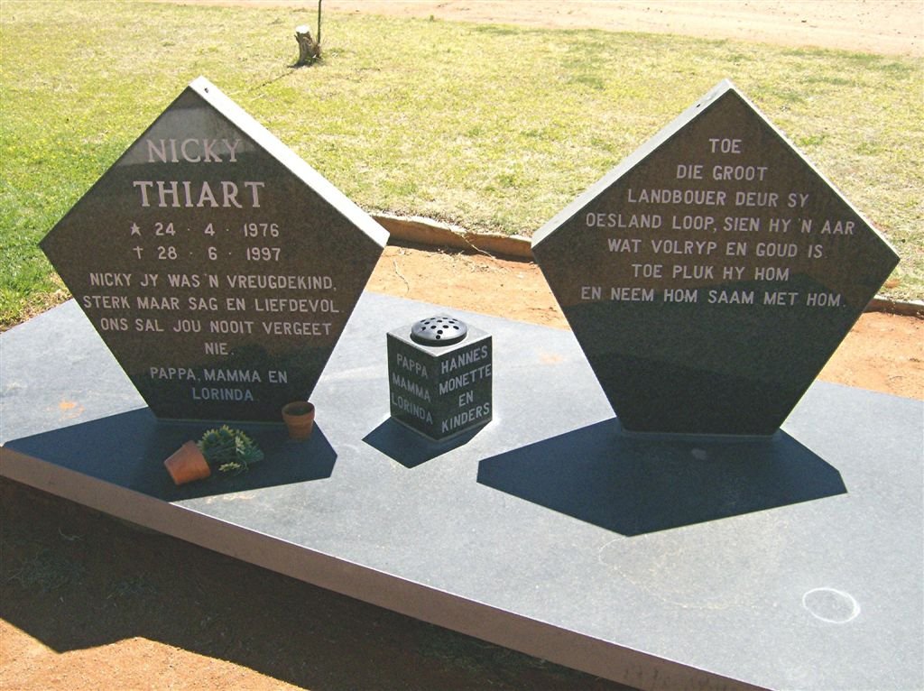 THIART Nicky 1976-1997