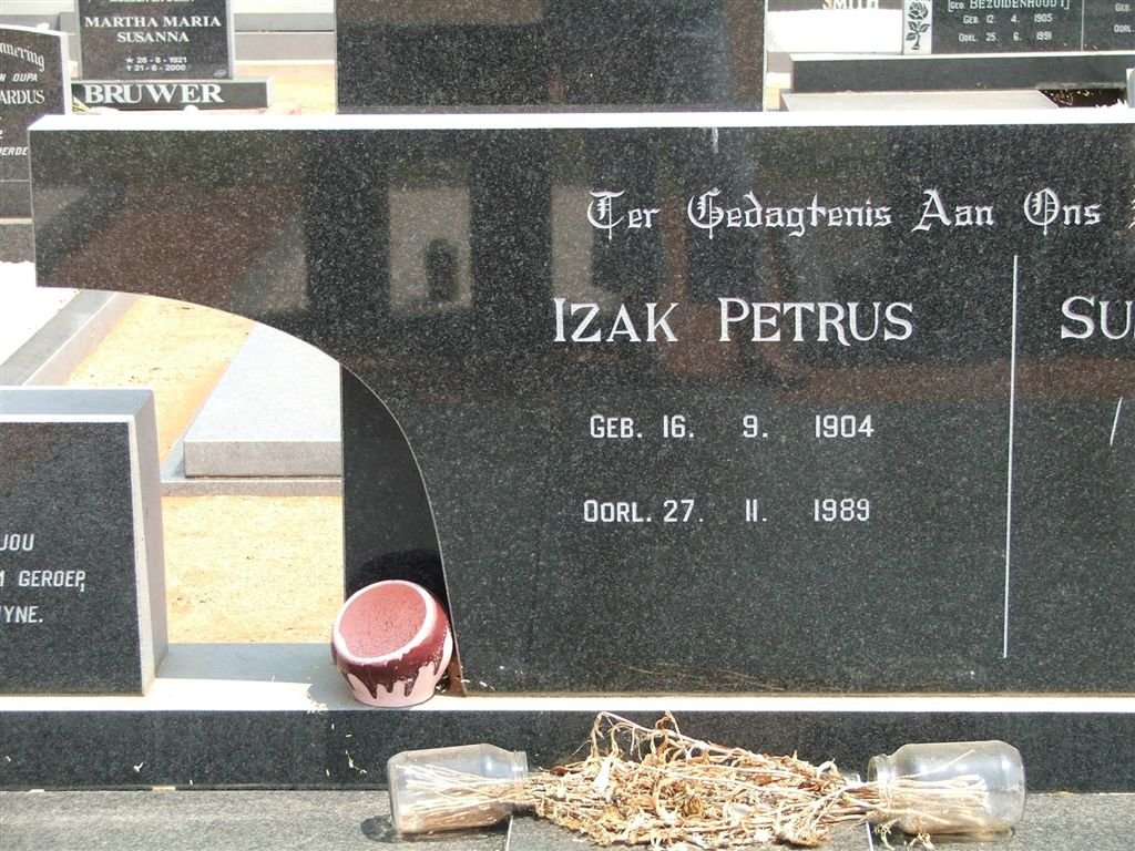 THERON Izak Petrus 1904-1989