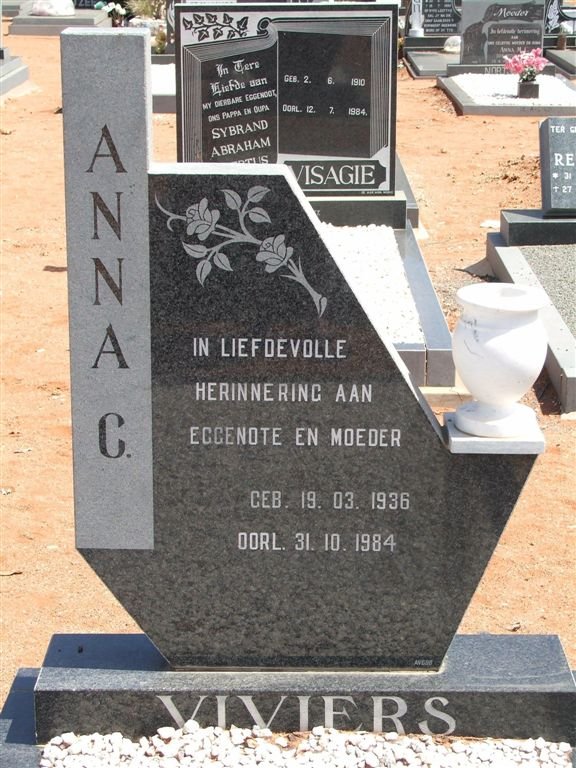VIVIERS Anna C. 1936-1984