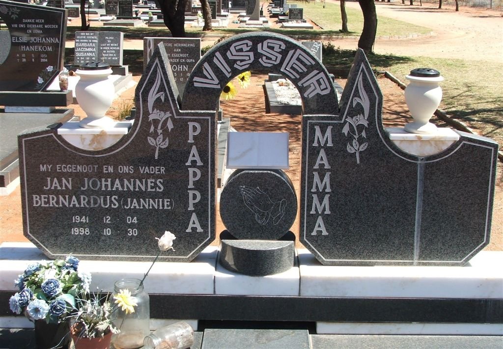 VISSER Jan Johannes Bernardus 1941-1998