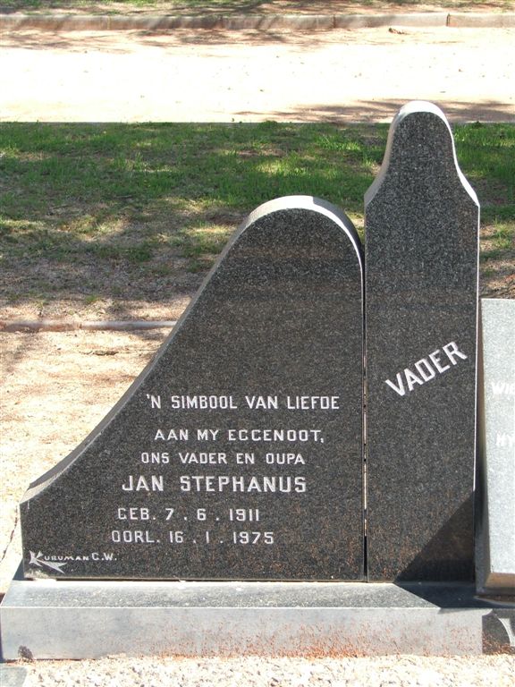 VERMEULEN Jan Stephanus 1911-1975