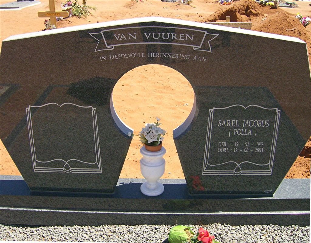 VUUREN Sarel Jacobus, van 1952-2003