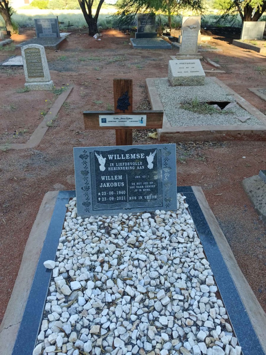 WILLEMSE Willem Jacobus 1940-2021