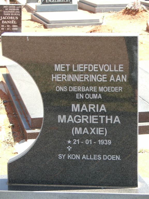 ZYL Maria Magrietha, van 1939-
