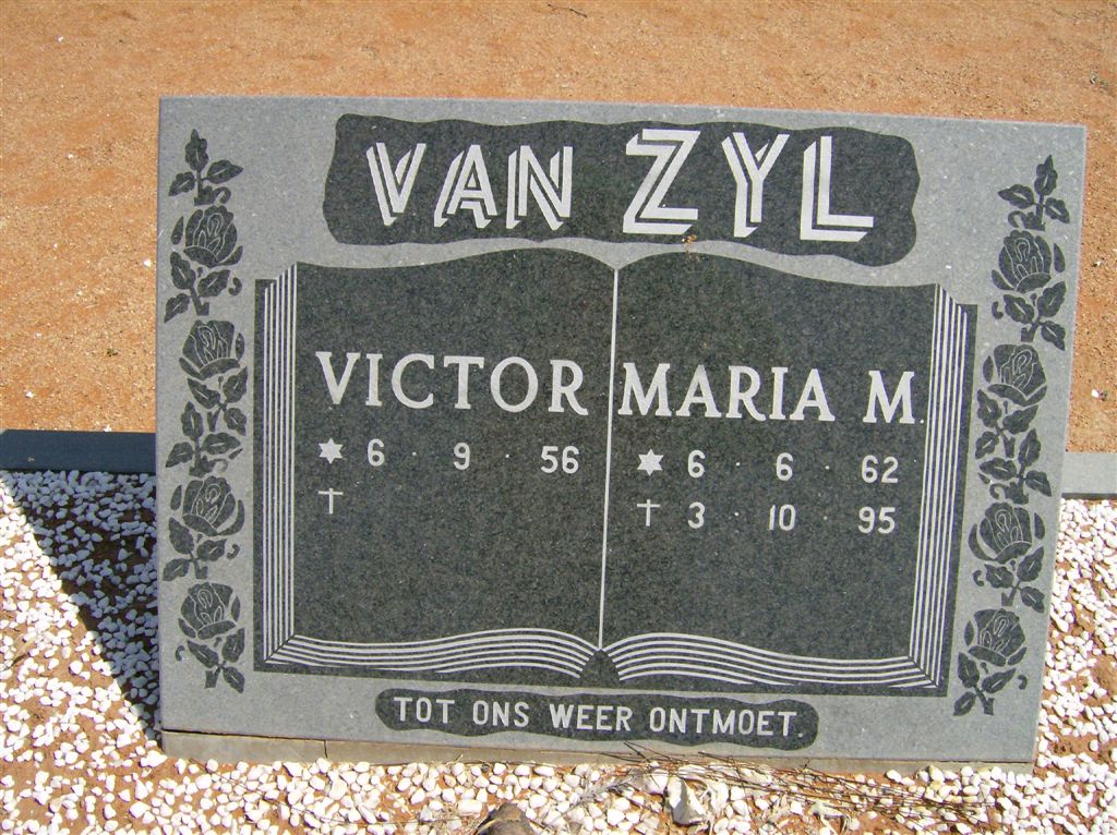 ZYL Victor, van 1956- &amp; Maria M. 1962-1995
