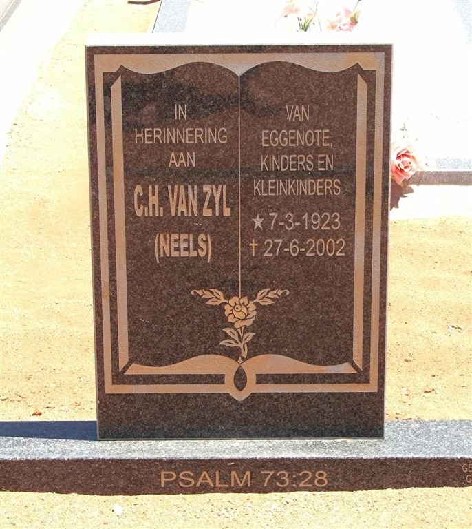 ZYL C.H., van 1923-2002