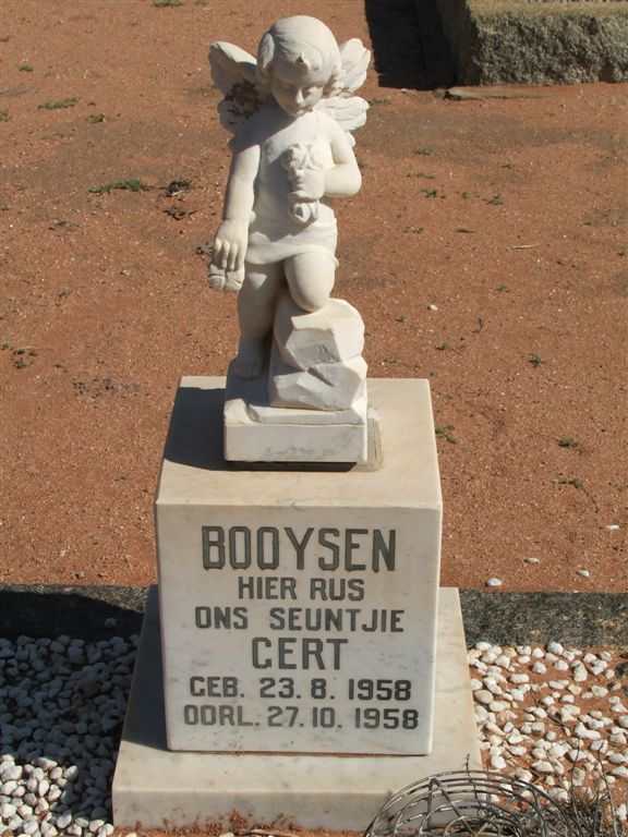 BOOYSEN Gert 1958-1958