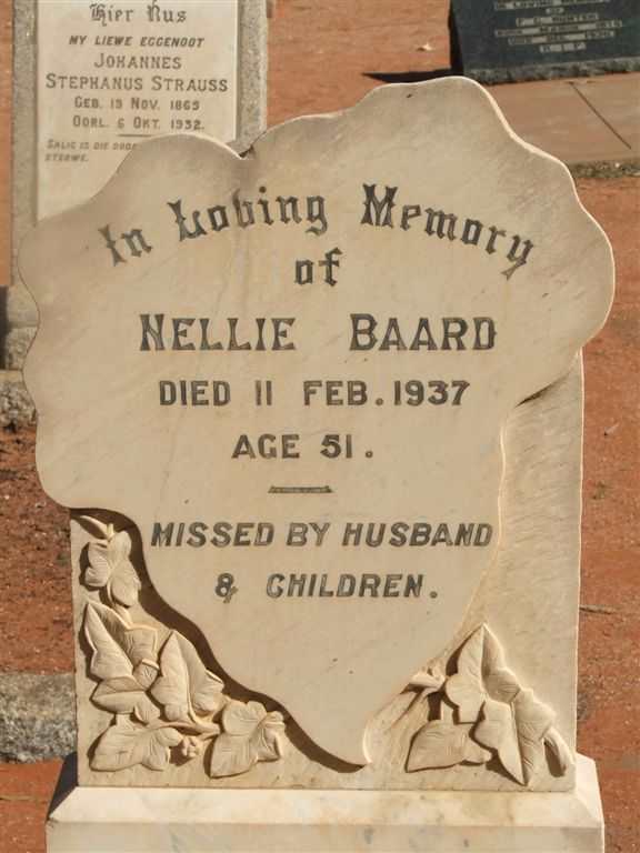 BAARD Nellie -1937