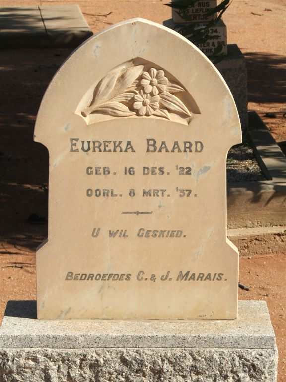 BAARD Eureka 1922-1937