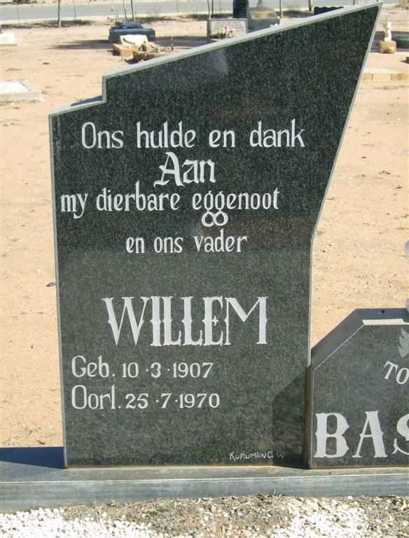 BASSON Willem 1907-1970