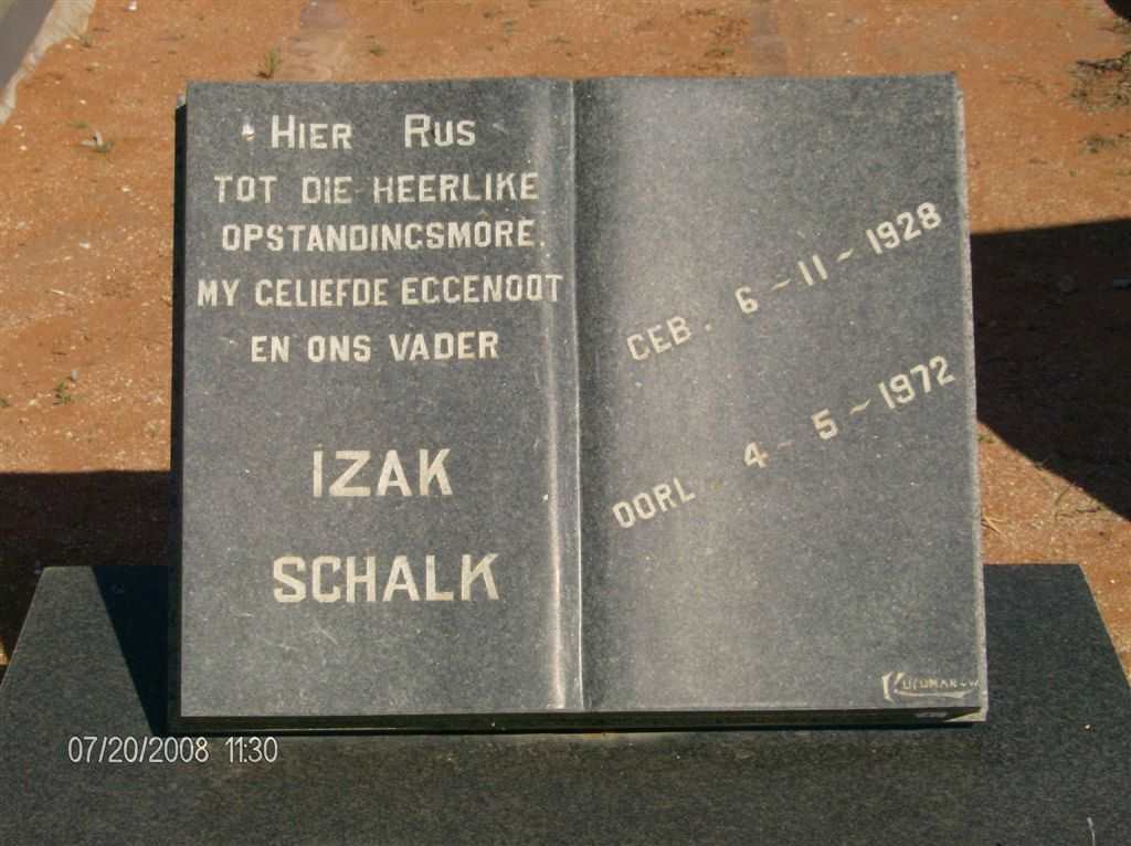 BORMAN Izak Schalk 1928-1972
