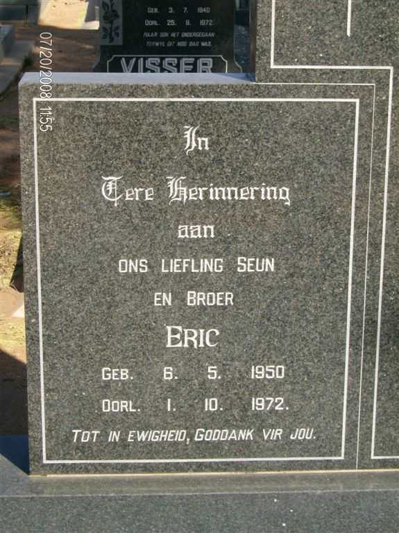 BURGER Eric 1950-1972