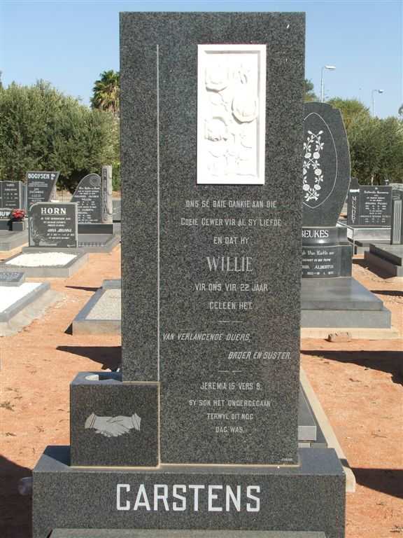 CARSTENS Willie