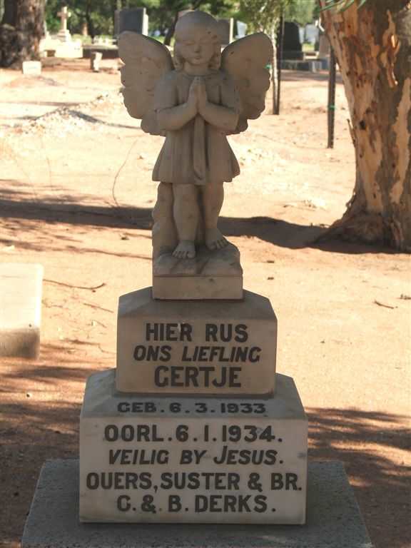 DERKS Gertje 1933-1934