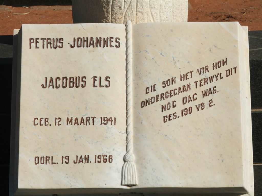 ELS Petrus Johannes Jacobus 1941-1968