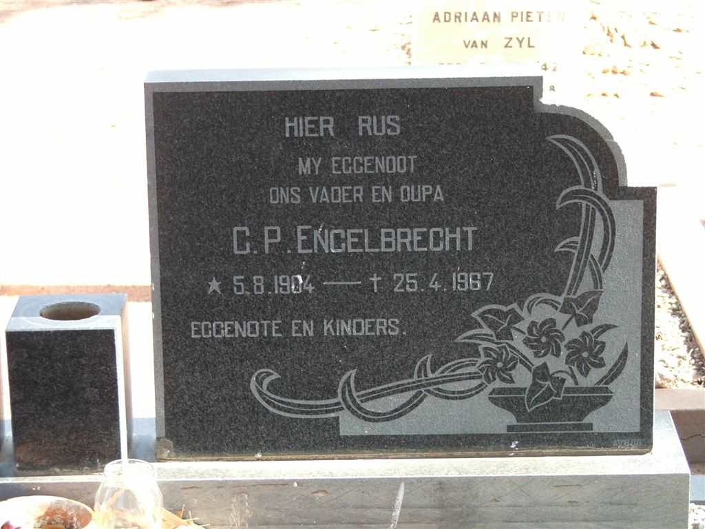 ENGELBRECHT C. P. 1904-1967
