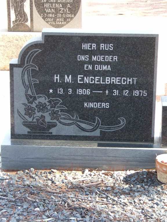ENGELBRECHT H.M. 1906-1975